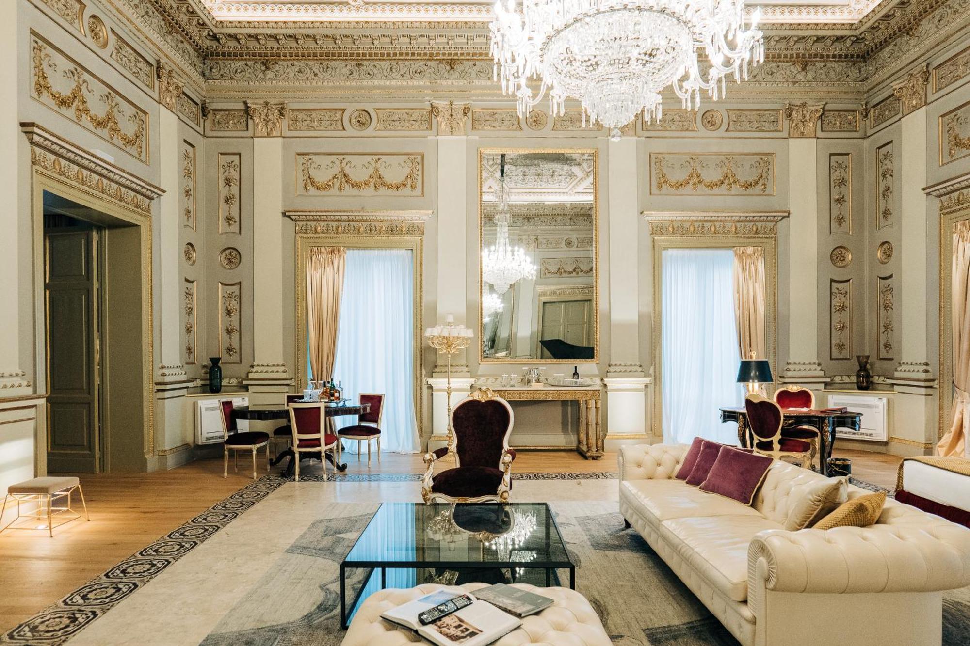 Grand Hotel Et Des Palmes Palermo Bagian luar foto