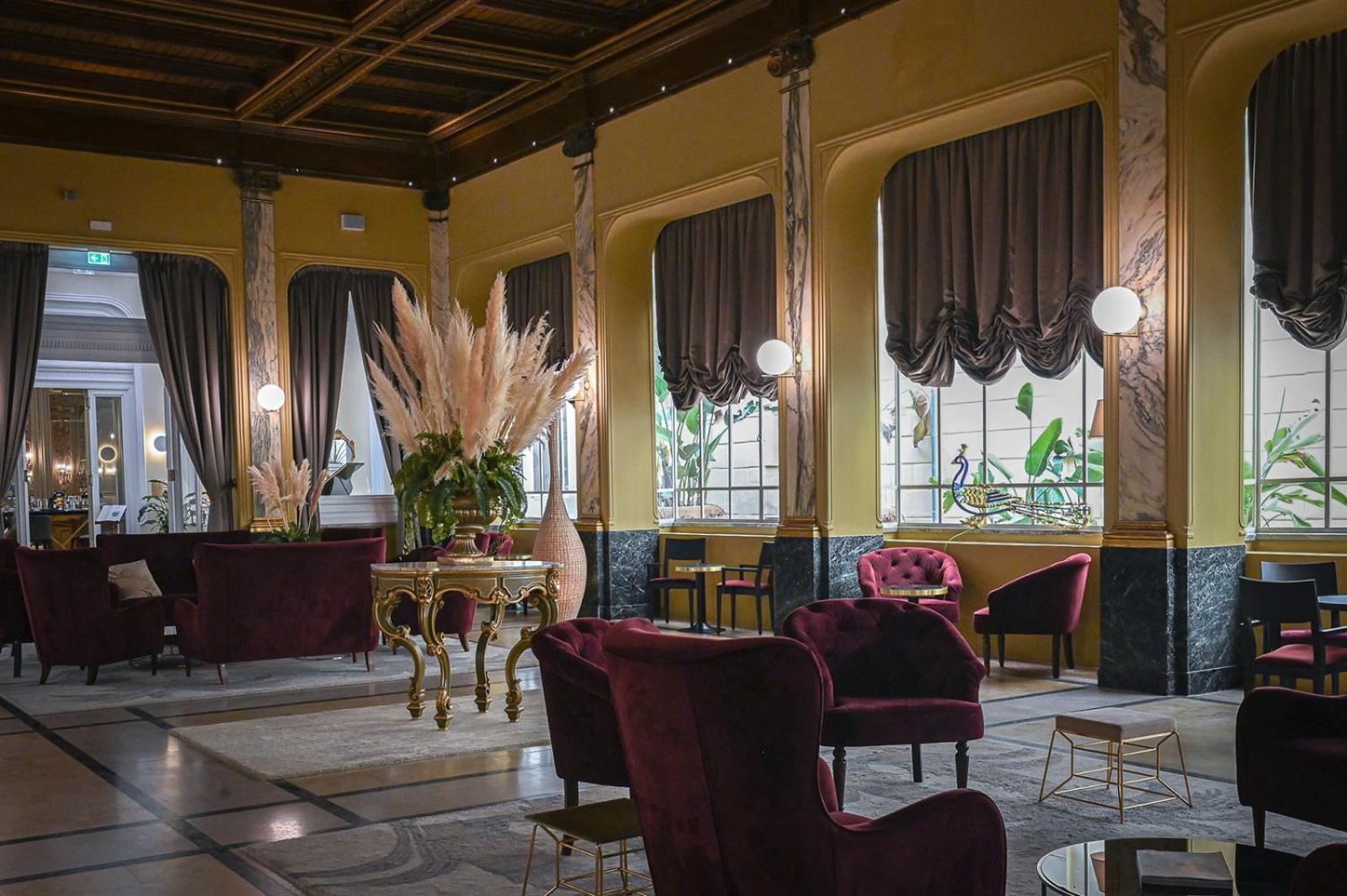 Grand Hotel Et Des Palmes Palermo Bagian luar foto